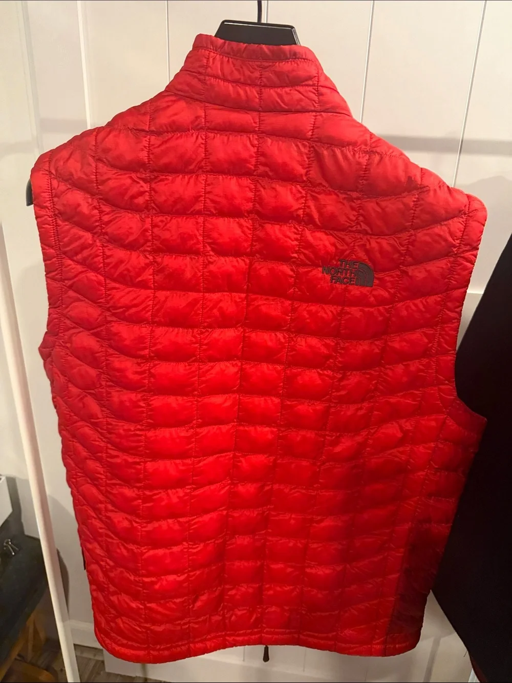 The North Face Red Quilted Vest